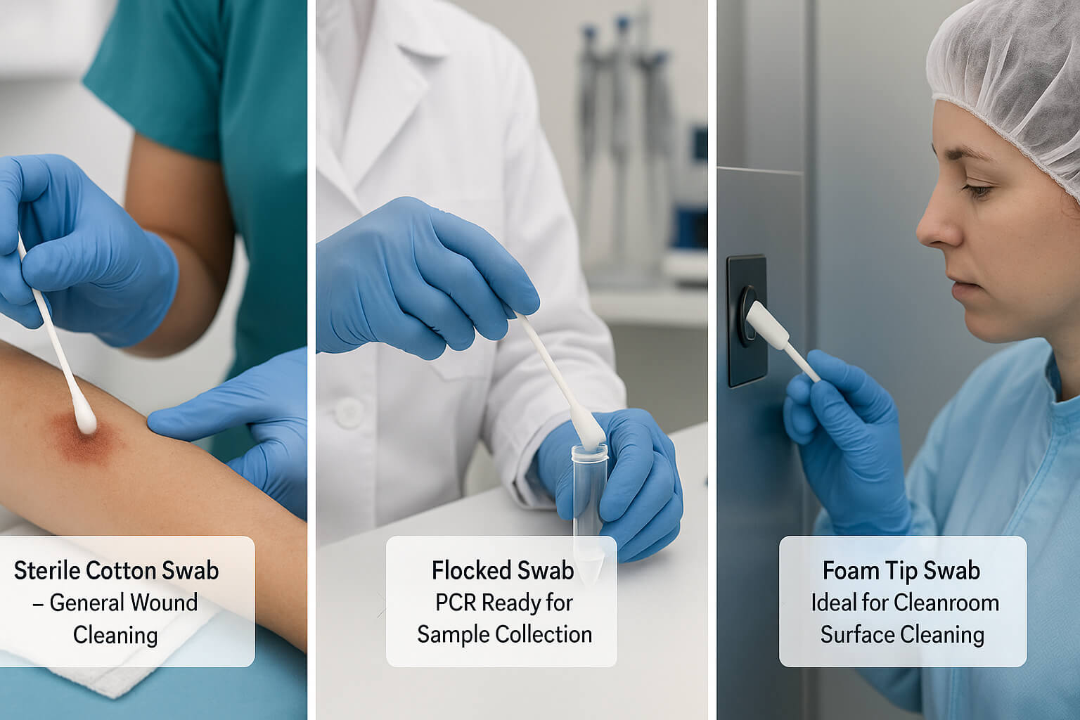 Swabs in action