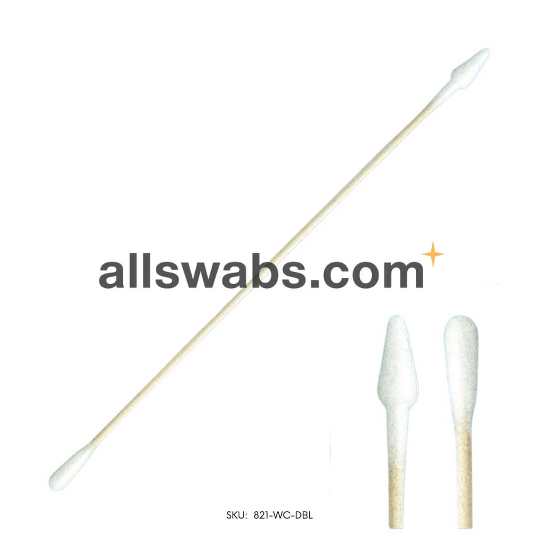 Puritan 821‑WC‑DBL dual‑tip cotton swab showing tapered and regular ends